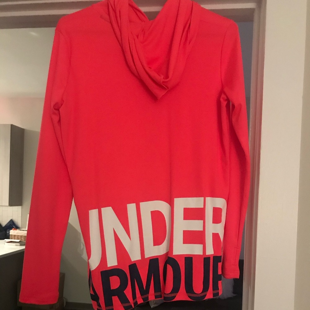 Neon Pink Armour hoodie